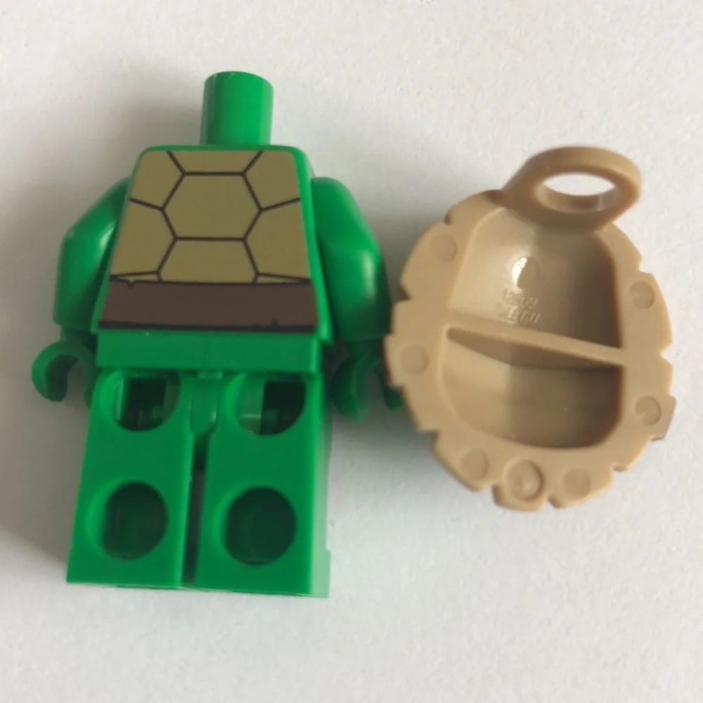 LEGO TMNT Minifig Body LEGO Teenage Mutant Ninga Turtle Minifig Body Only